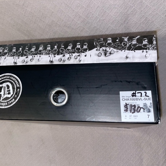 Demonia Charade-100 Spiked Ankle Boots with Bracelets - Picture 9 of 10